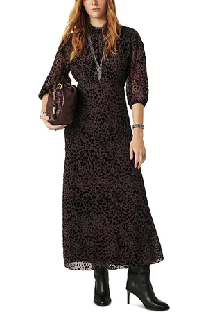 Ba & sh Duny Drape Back Dress