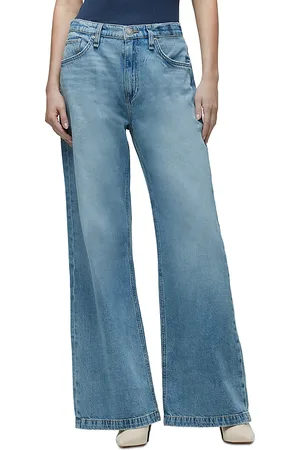 Hudson Jodie High Rise Wide Leg Jeans in