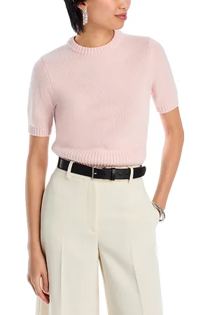 Toccin Elsie Wool & Cashmere Short Sleeve Sweater