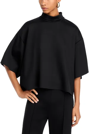 ROSETTA GETTY Boxy Turtleneck Top