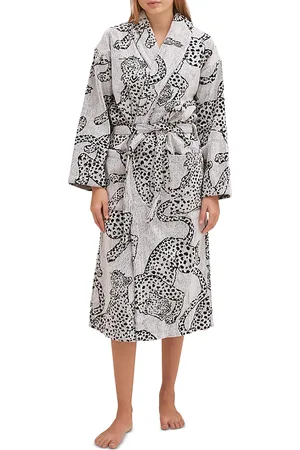 Desmond & Dempsey Printed Towel Robe