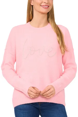 CE&CE Beaded Crewneck Sweater