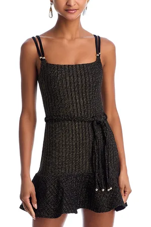 PATBO Rope Belt Mini Dress