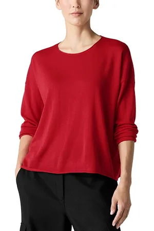Eileen Fisher Crewneck Wool Sweater
