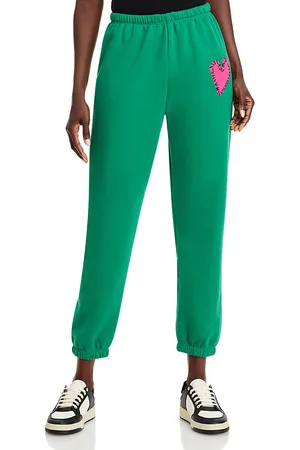 Aqua Heart Patch Sweatpants