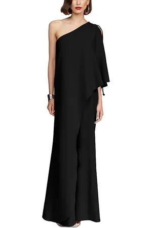 Halston Heritage Ignacia One Shoulder Jumpsuit