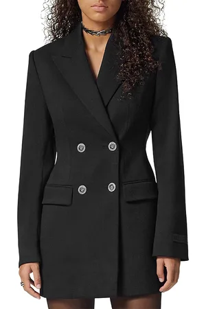 VERSACE Open Back Double Breasted Jacket