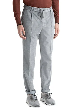 PESERICO SIGN Cotton Jogger Dress Pants