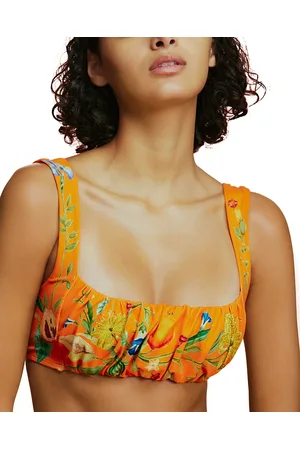 ALÉMAIS Flores Balconette Bikini Top