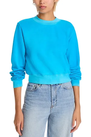 Cotton Citizen Milan Cropped Tie-Dye Sweatshirt