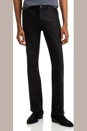 Monfrere Clint Slim Bootcut Jeans in Coated Noir