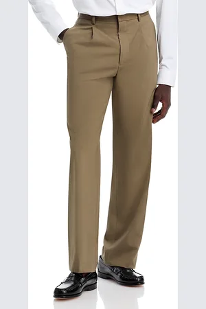 THEORY Relaxed Fit Pleated Dress Pants
