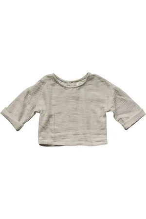 The Simple Folk Unisex Button Back Top