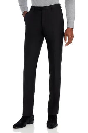John Varvatos Wool Slim Fit Suit Pants