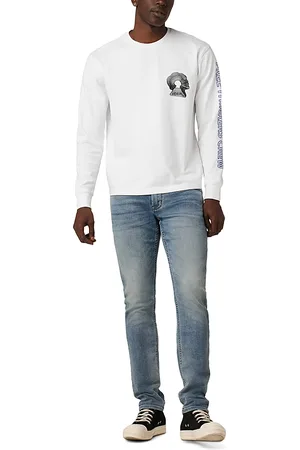 Hudson Blake Slim Straight Fit Jeans in Blue