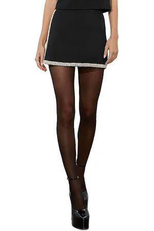 ALICE+OLIVIA Riley Embellished Mini Skirt