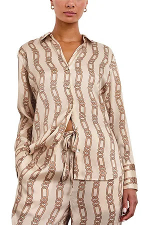 Rails Ledger Chain Print Blouse