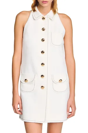 Sandro Peter Pan Collar Dress