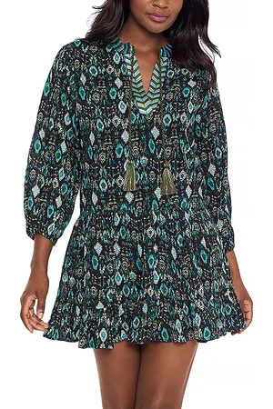 Miraclesuit Bijous Beach Printed Cover Up Dress
