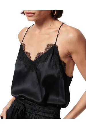 CAMI Racer Charmeuse Camisole