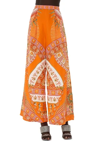 Camilla Silk Wide Leg Pants
