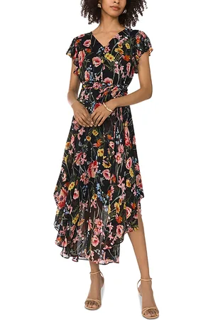 Vince Camuto Floral Midi Dress