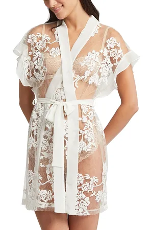 Rya Collection Charming Sequined Lace Cover Up Robe