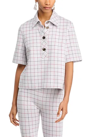 ROSETTA GETTY Boxy Polo Shirt