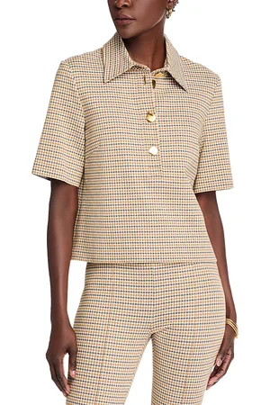 ROSETTA GETTY Boxy Polo Shirt