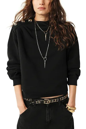 Ba & sh Robbie Asymmetric Sweatshirt