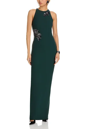 Safiyaa Saysha Embellished Sleeveless Gown