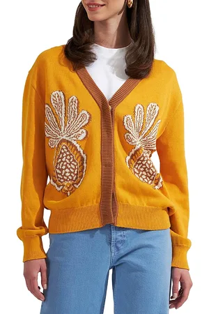 La DoubleJ Pineapple Cardigan