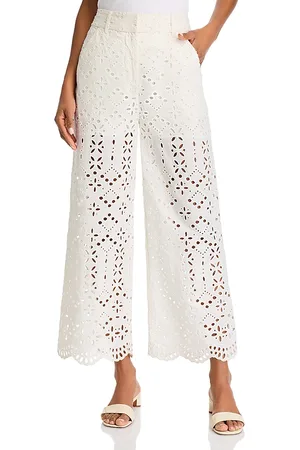 VERONICA BEARD Kemper Eyelet Pants