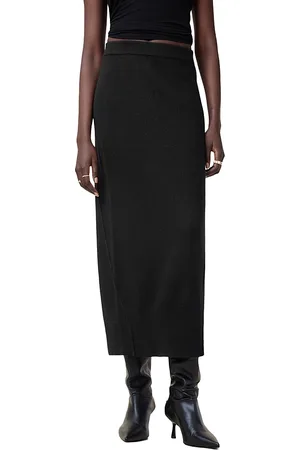 AllSaints Antonia Wool Maxi Skirt