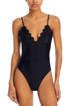 Ramy Brook Mikayla Scalloped One Piece Swimsuit