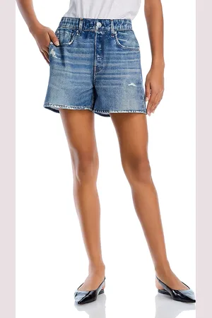 RAG&BONE Miramar Walking Cotton Terry Sweatpant Jean Shorts