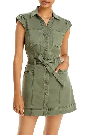 Paige Jaxsyn Belted Utility Mini Dress