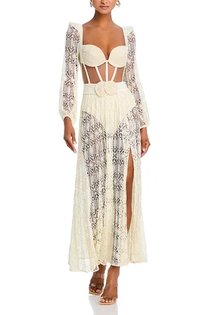 PATBO Pine Lace Cover Up Dress
