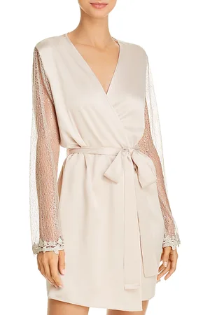 Flora Nikrooz Showstopper Charmeuse Cover-Up Robe