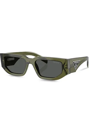 Prada Symbole Rectangle Sunglasses, 54mm