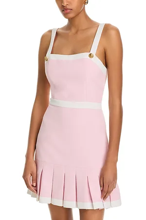 ALICE+OLIVIA Clarine Square Neck Mini Dress