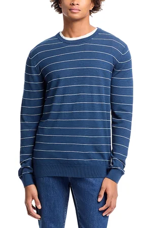 Peter Millar Hastings Regular Fit Striped Silk Sweater