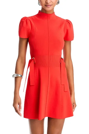 3.1 Phillip Lim Compact Rib Tulip Mini Dress