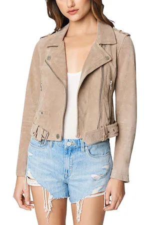 BLANK NYC Suede Moto Jacket