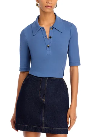 ROSETTA GETTY Fitted Polo Shirt