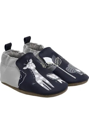 Robeez Unisex Hello World Soft Soles Shoe
