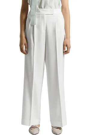 PESERICO SIGN Pleated Palazzo Pants