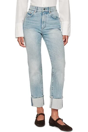 DL1961 Patti High Rise Straight Ankle Jeans in