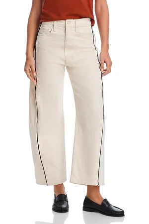Mother Petites Lil Half Pipe Ankle Jeans in