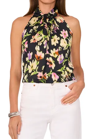 Vince Camuto Twist Front Halter Top